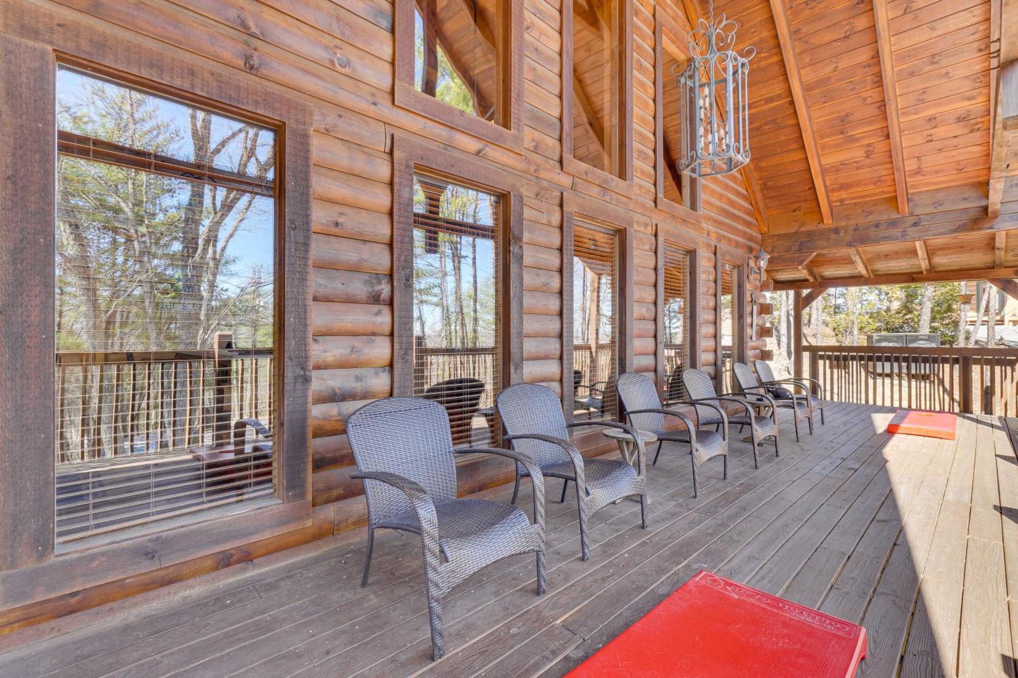 Sevierville Cabin With Deck Minutes To Pigeon Forge Zewnętrze zdjęcie