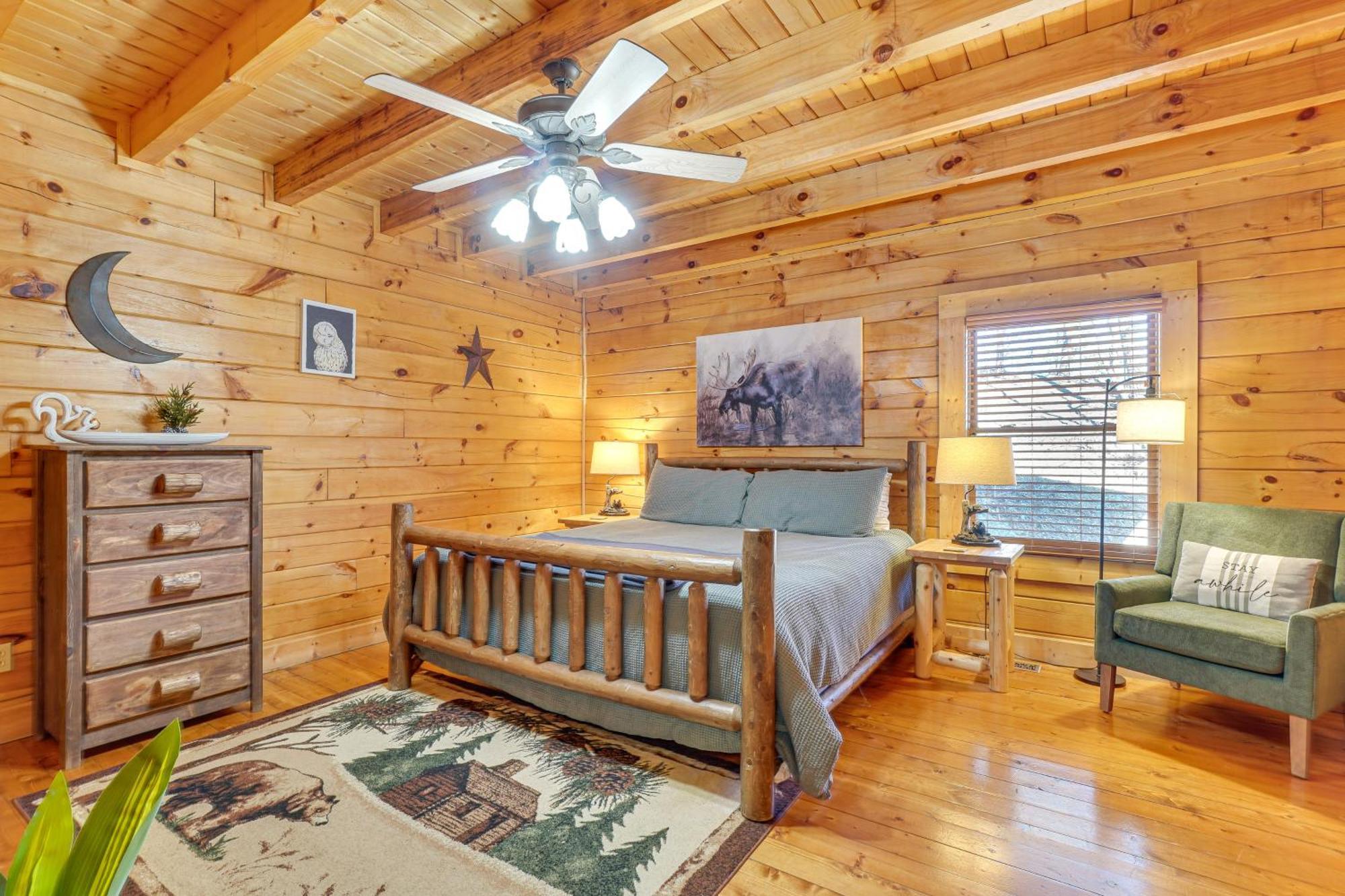 Sevierville Cabin With Deck Minutes To Pigeon Forge Zewnętrze zdjęcie